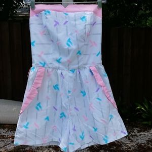 Barbie style retro romper